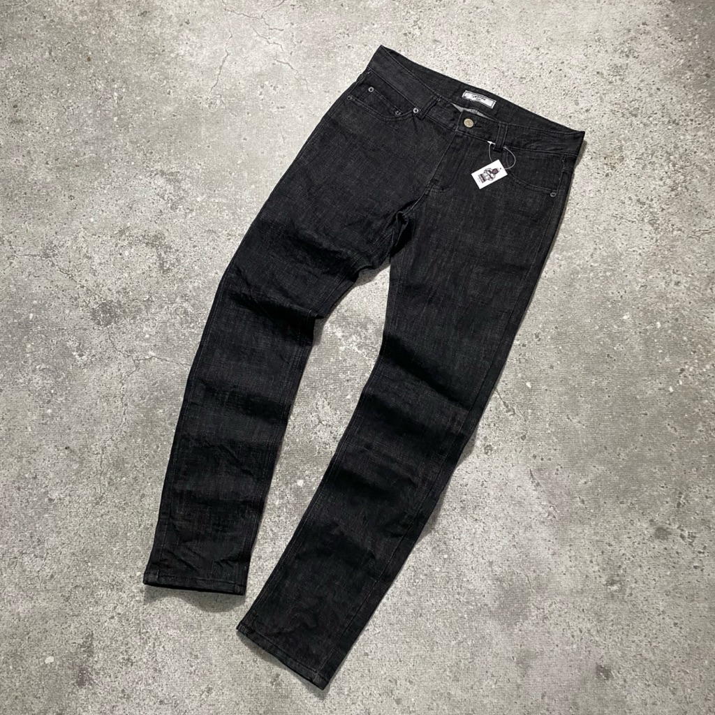 Slim Straight Jeas Indigo Denim Second