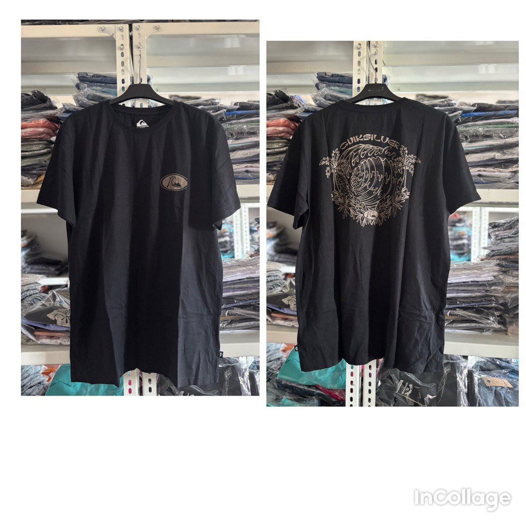 Kaos quiksilver original baju quiksilver original size s m l xl xxl