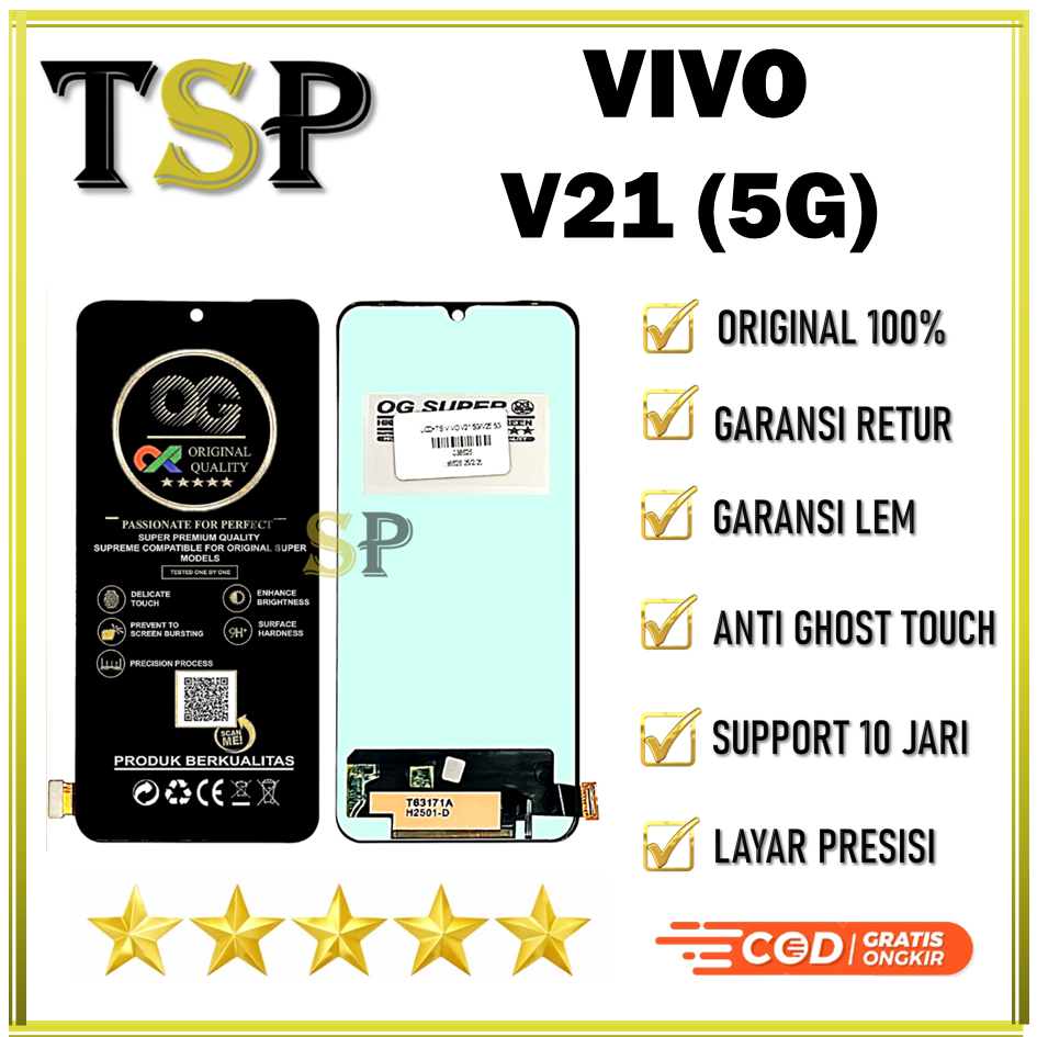 LCD VIVO V21 5G LCD ORIGINAL 100%