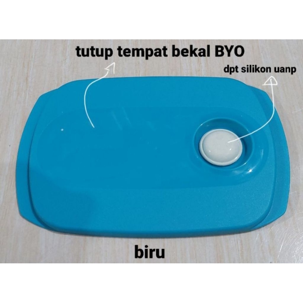 Tutup/Seal + Silicon BYO Tupperware
