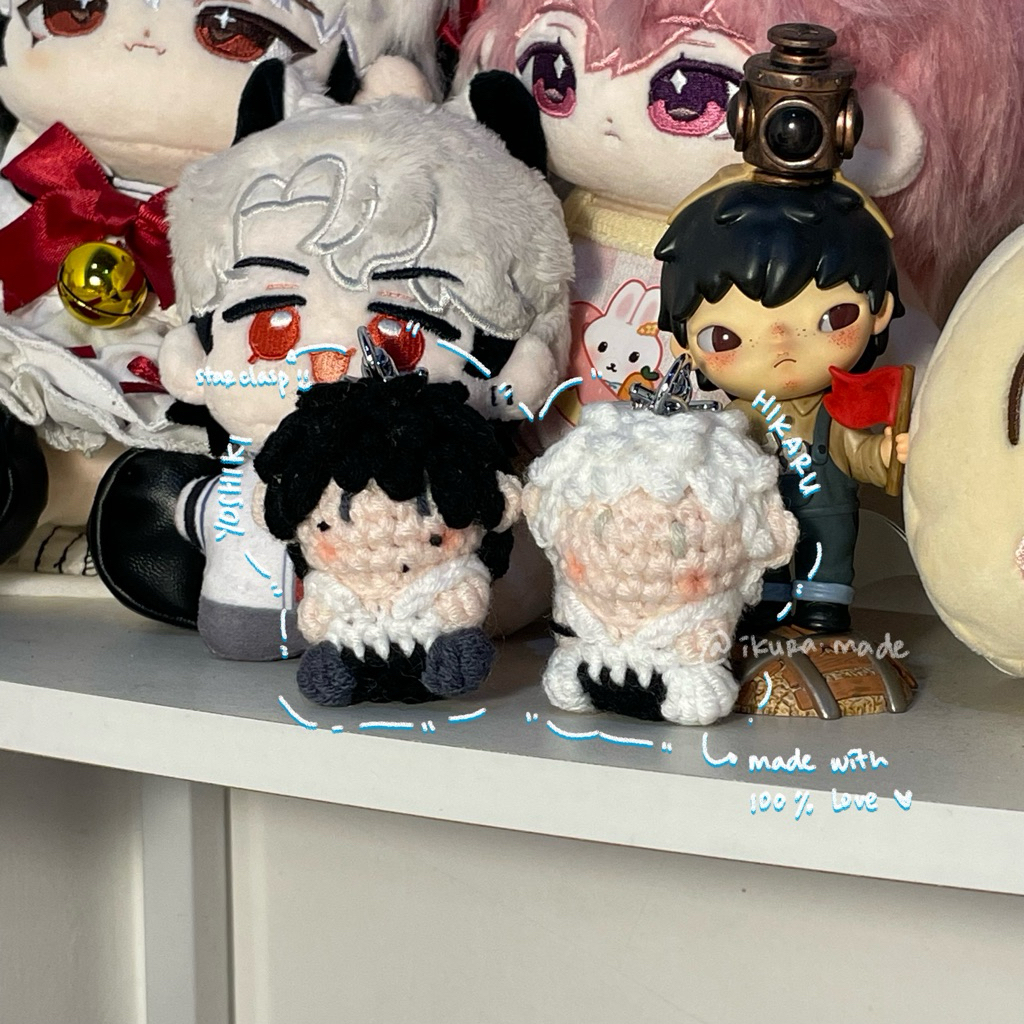 THE SUMMER HIKARU DIED Crochet Keychain/ Gantungan Kunci The Summer Hikaru Died