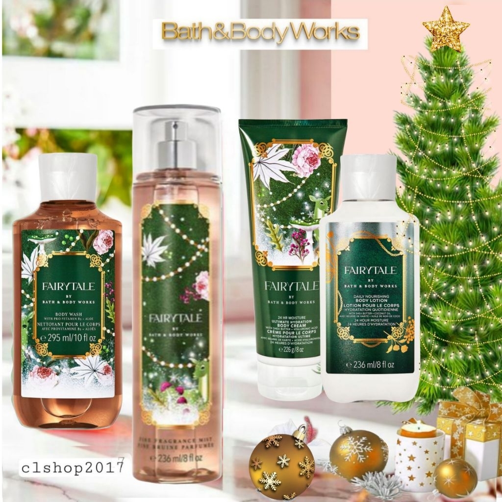 BBW FAIRYTALE SERIES MIST LOTION SHOWER GEL HAND CREAM FAIRY TALE BATH & BODY WORKS