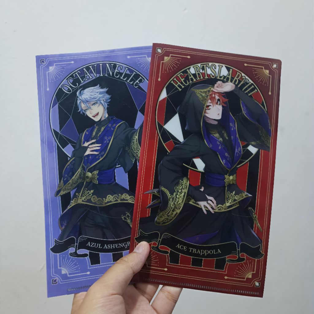 TWISTED WONDERLAND Official Folder Ace Trappola Azul Ashengrotto