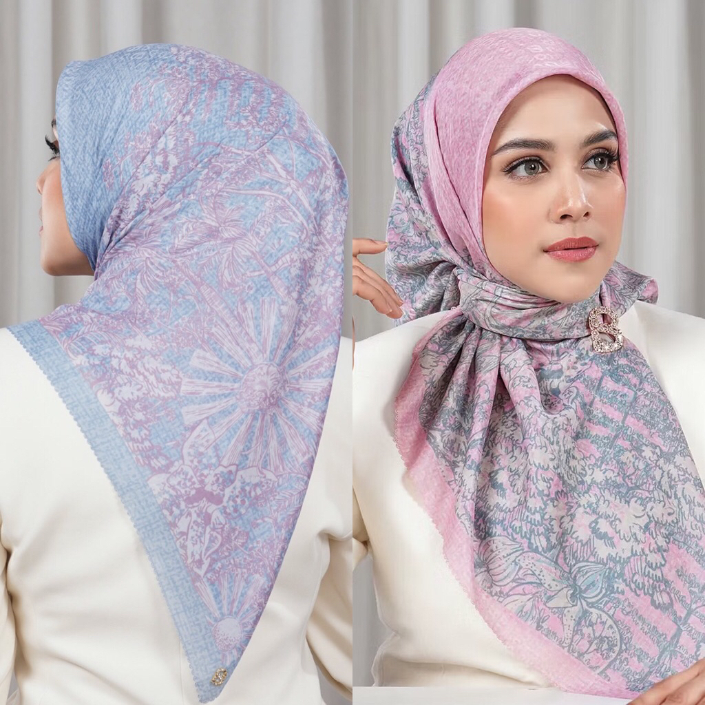 Buttonscarves Spesial Aniversary The Soleil Series in Tropical and Celestial