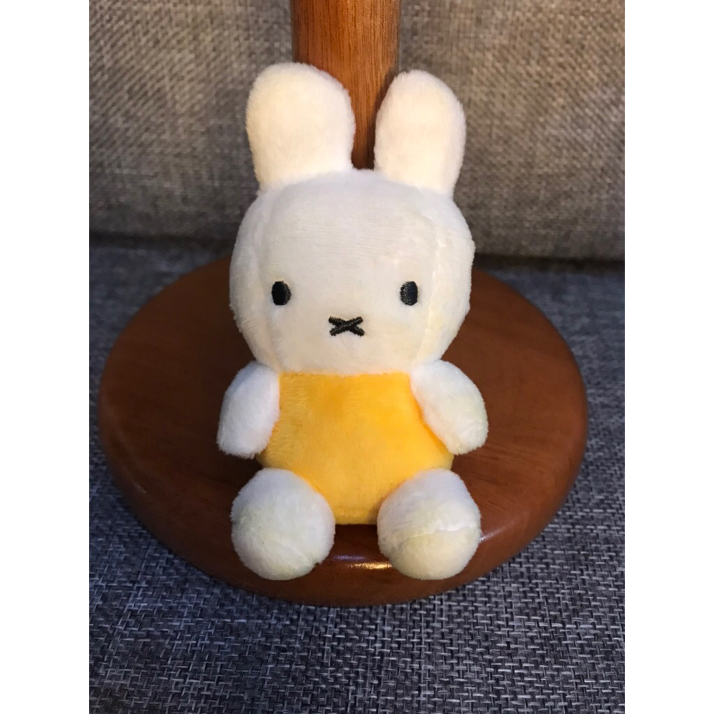 Miffy plush keyring