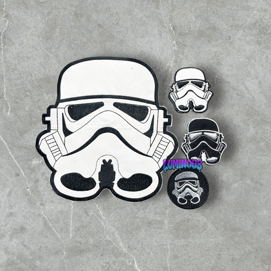 PATCH BORDIR STARWARS BACKPATCH BORDIR UKURAN BESAR EMBLEM BORDIR TEMPELAN JAHIT