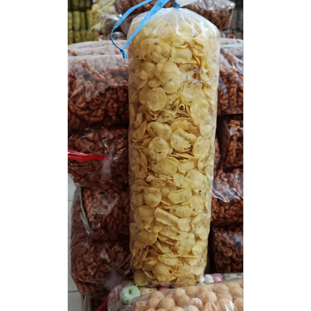 Kecimpring/Gemblong Singkong daun bawang