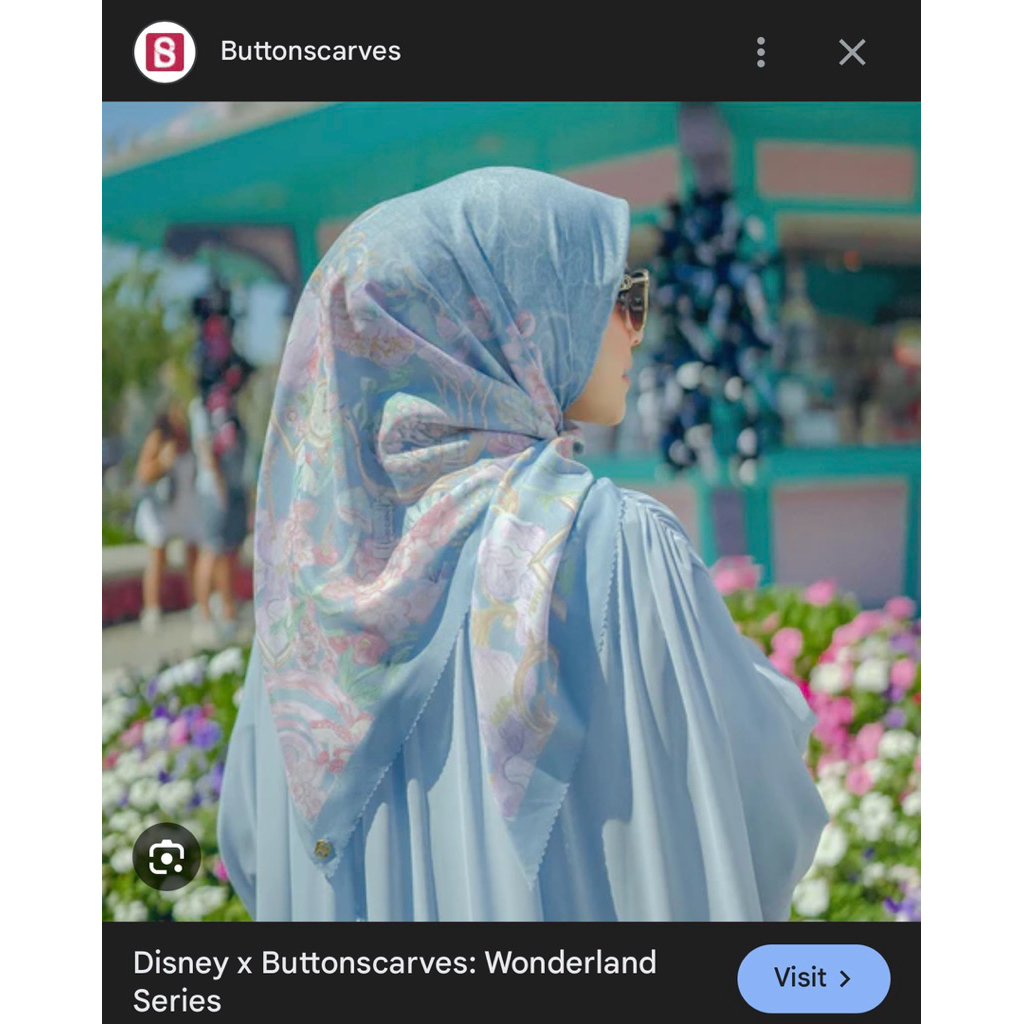 Hijab Buttonscarves - Preloved