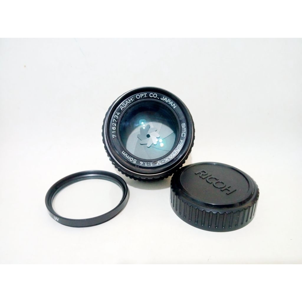 Lensa manual SMC PENTAX-M 50mm 1:1.4