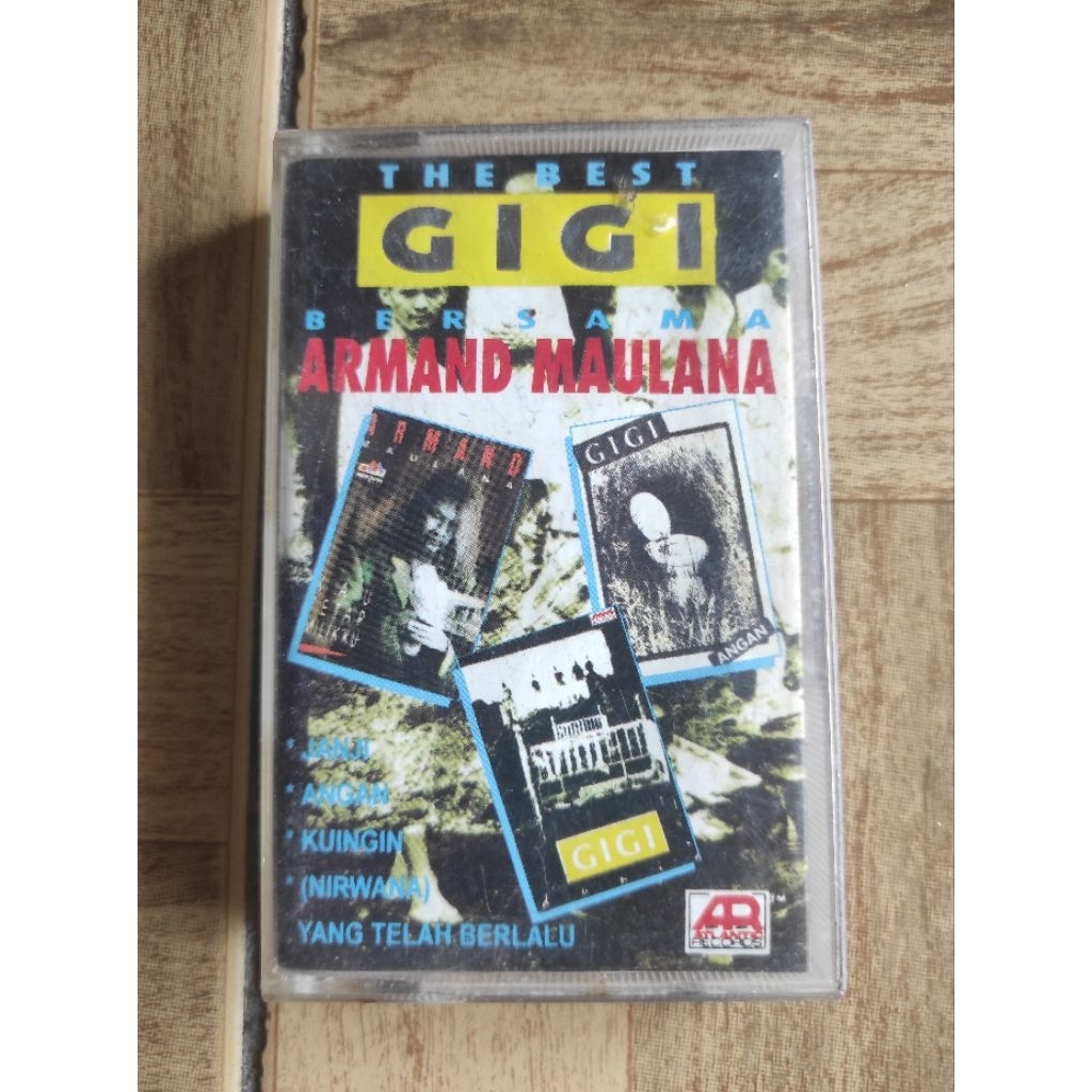 kaset pita the best GIGI bersama ARMAND MAULANA