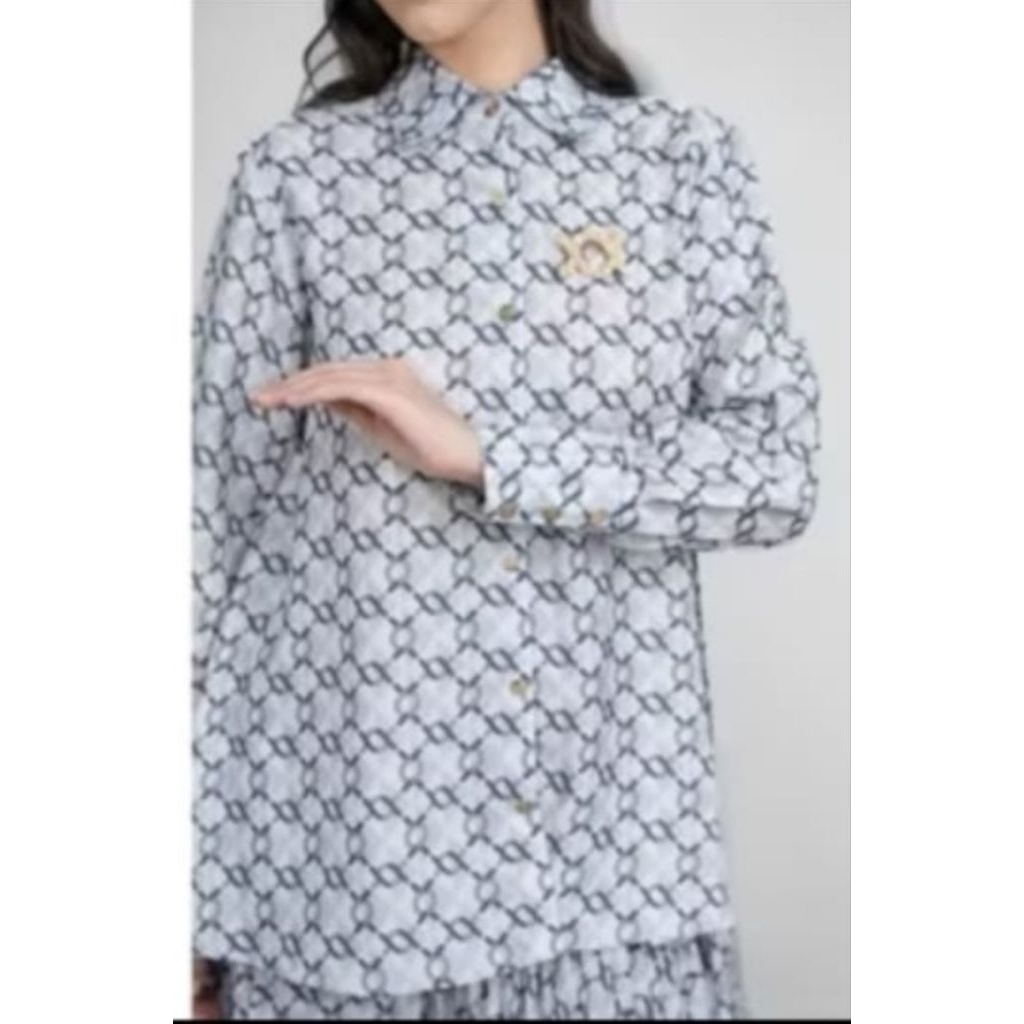 pleated monogram by wearing klamby