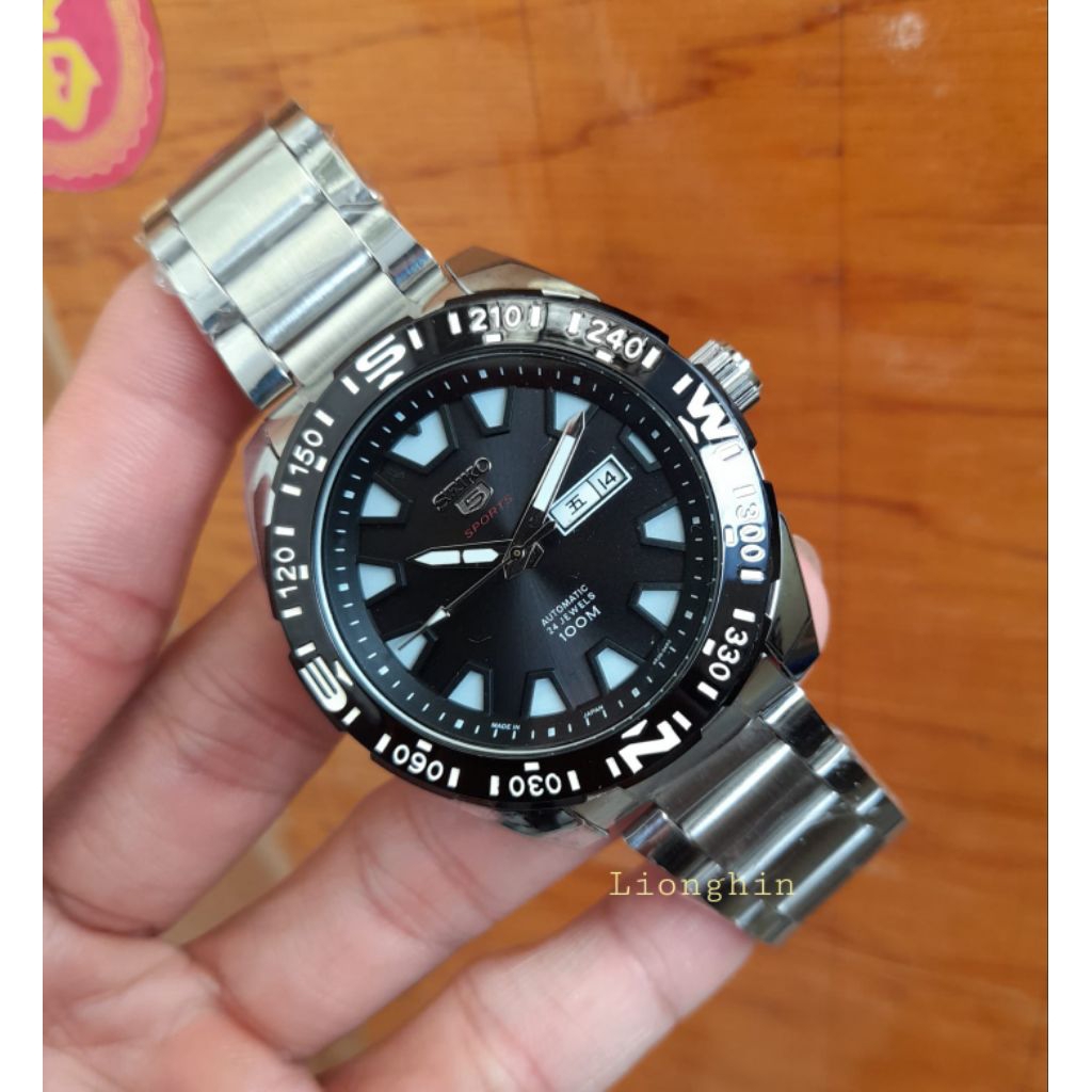 COD TERMURAH jam tangan automatic tanpa baterai jam tangan pria otomatis seiko5 sport