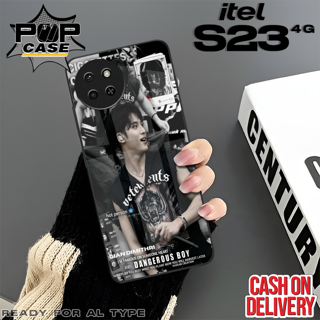 Case Glossy Mingyu Seventeen Case Handphone Untuk Itel s23 s23 plus a70 pova 6 5 7 6 pro Terbaru - S