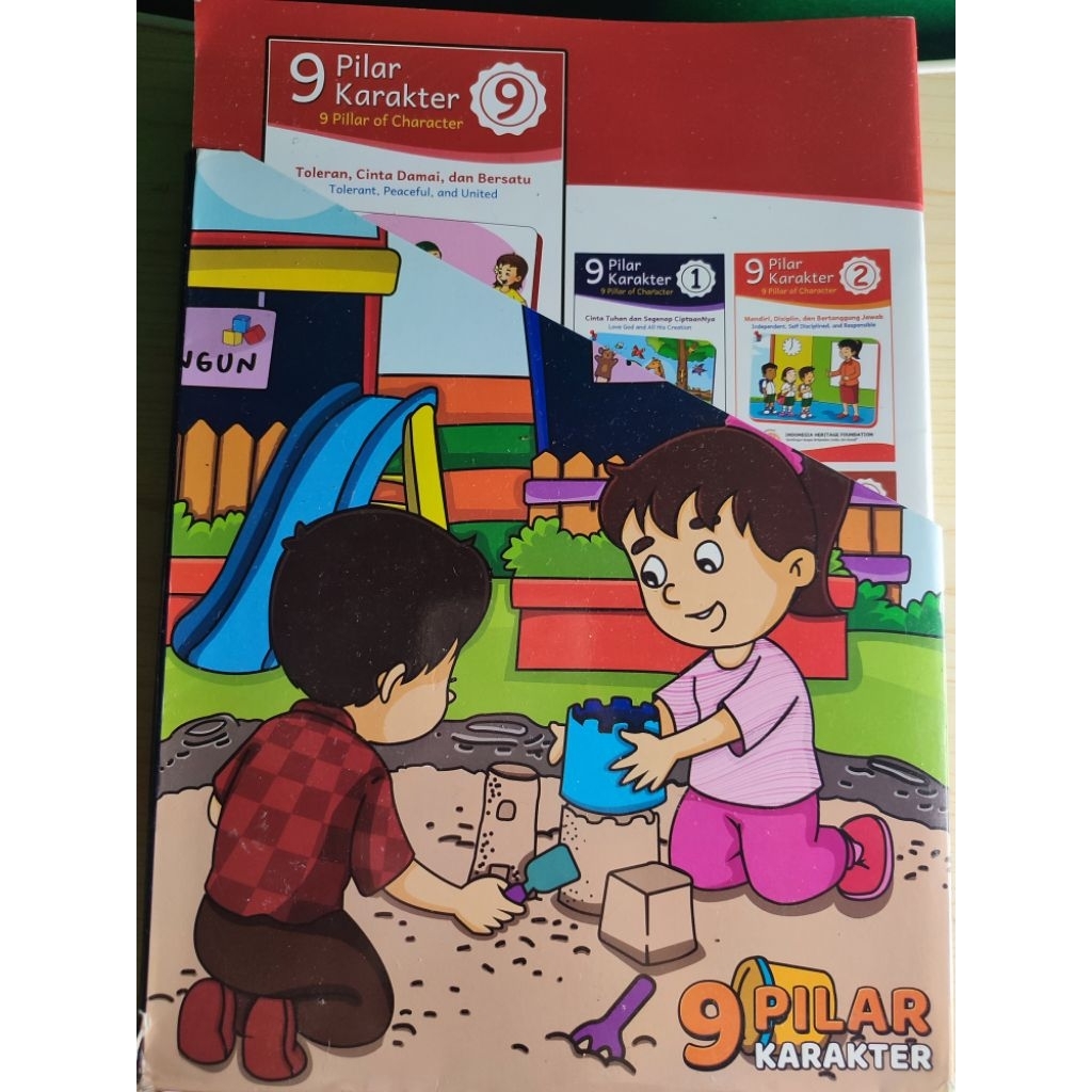 buku anak anak 9 pilar karakter bilingual
