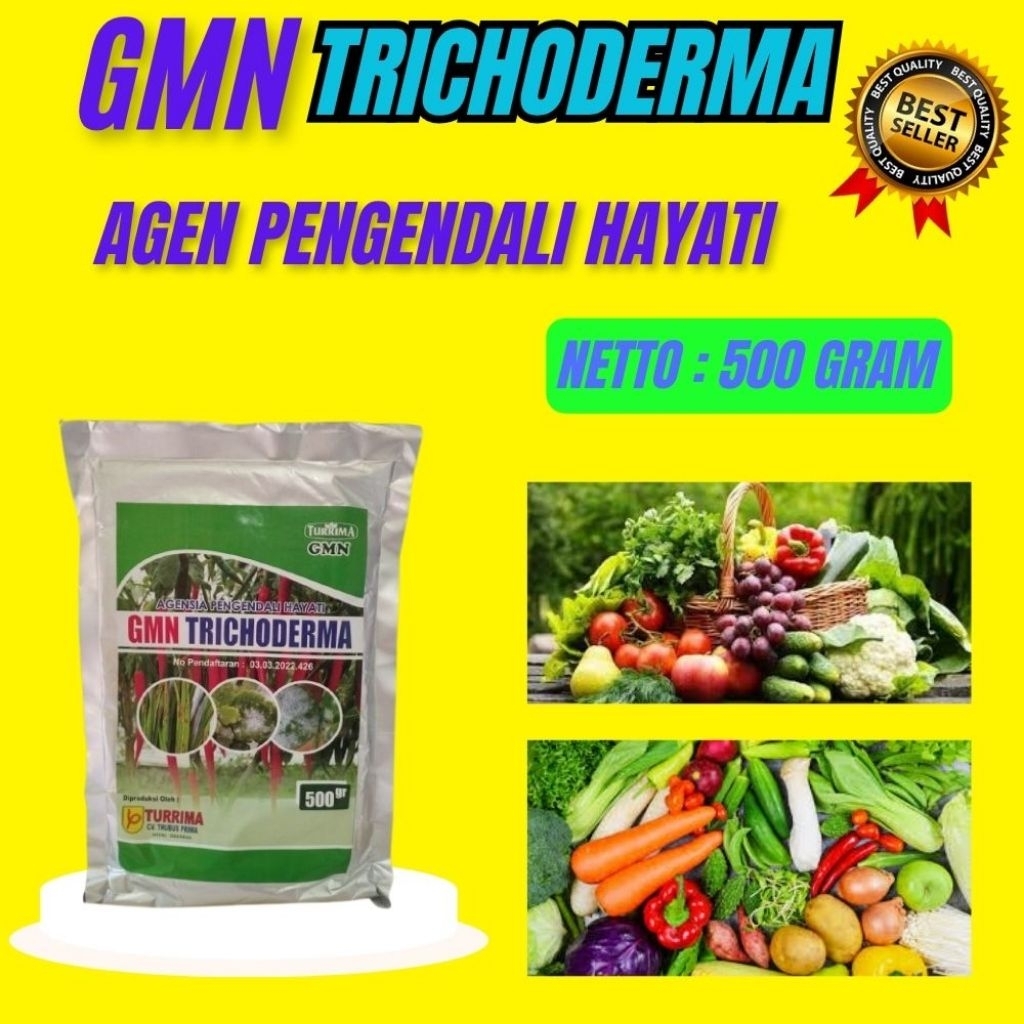 PALING LARIS  Tricoderma Anfush, Tricoderma Asperellum Isi 500gram