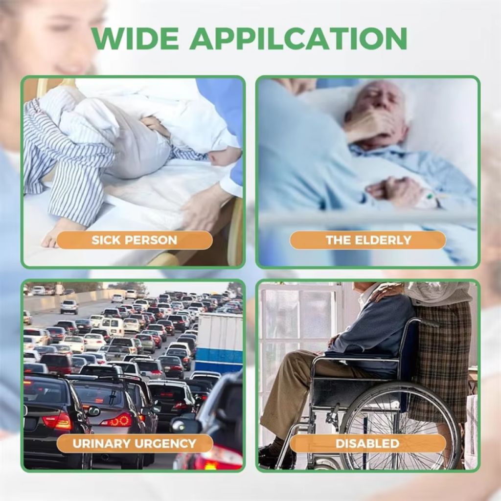 Kantong Urin Kateter Pria Drain Valve LEG Urine Bag