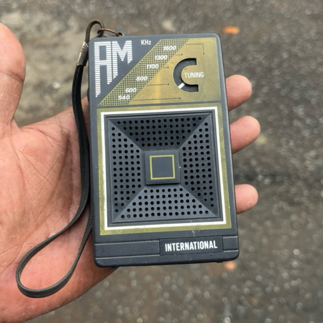 Radio Am vintage Portable International