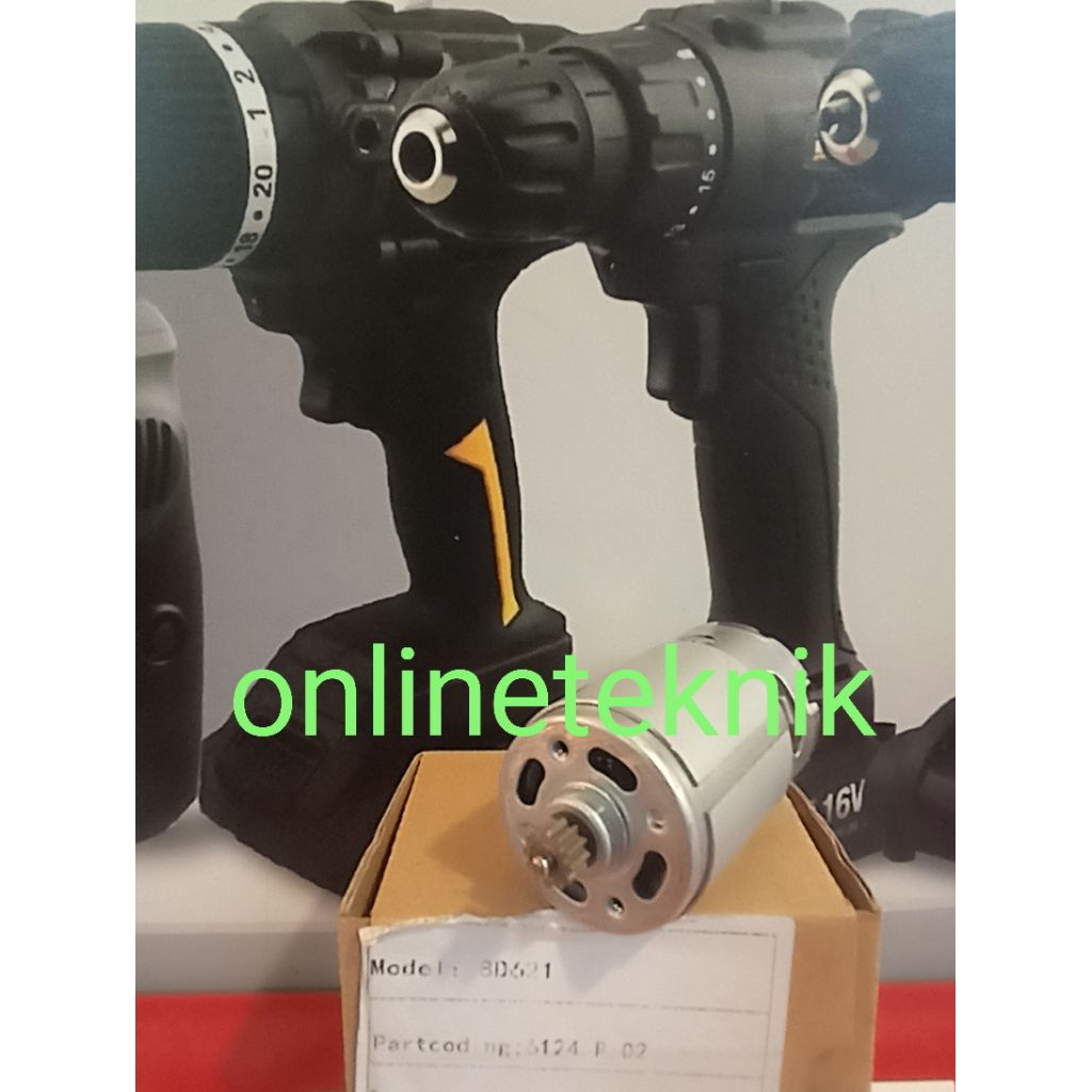 DINAMO BD621 DOLIZ UNTUK MESIN BOR BATERY CORDLESS  DOLIZ TYPE BD621