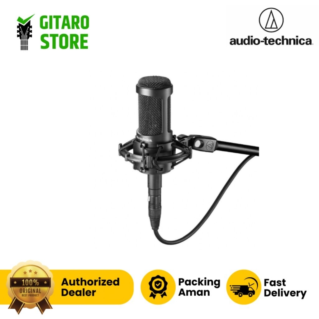 Audio Technica AT2035 Cardioid Condenser Microphone Audio Technica AT 2035