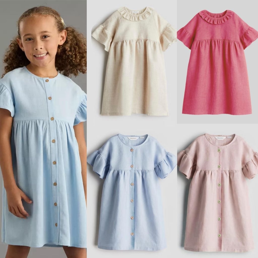dress anak perempuan hm