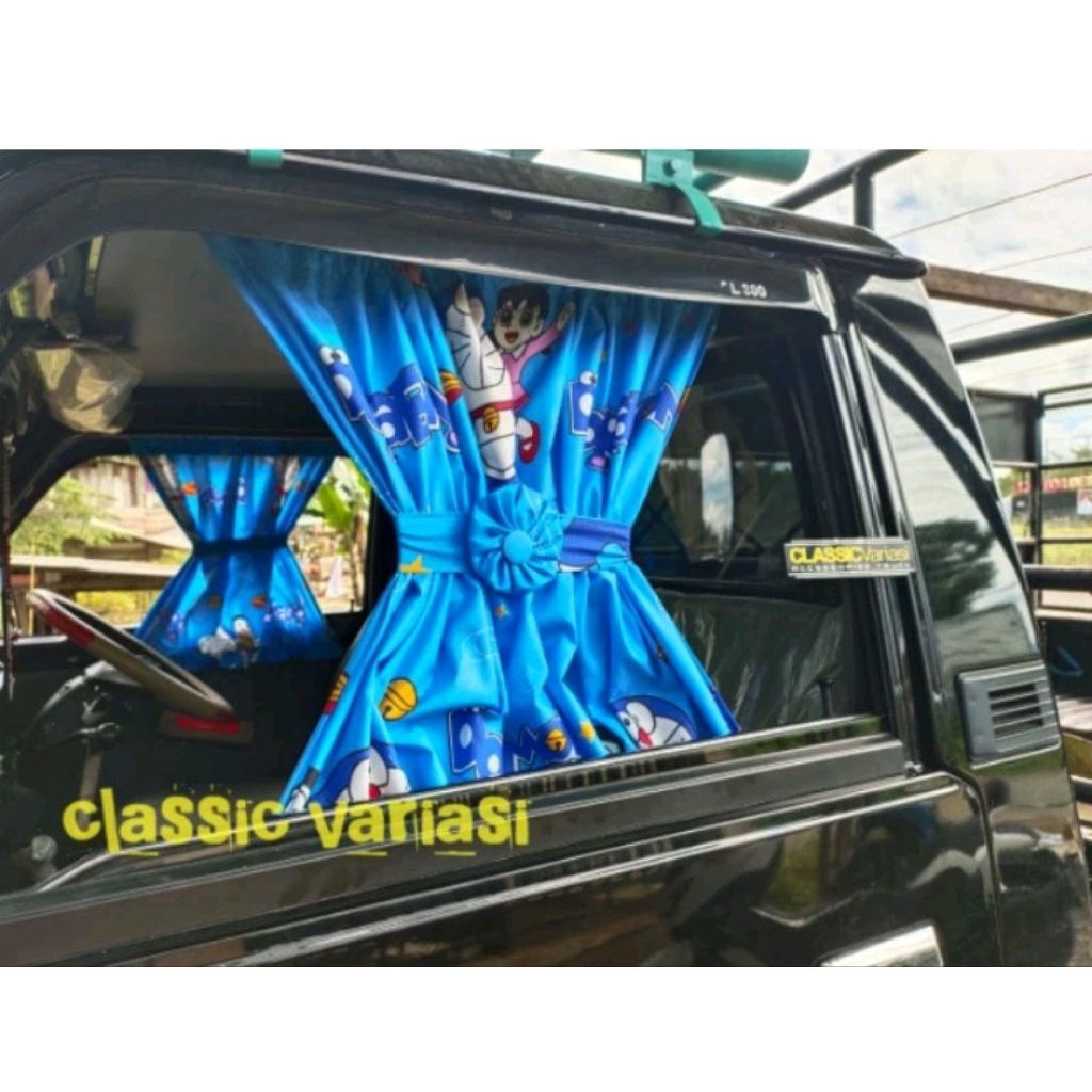 tirai jendela mobil/tirai mobil kaca samping/tirai kaca mobil anti panas/interior mobil/ gorden mobi