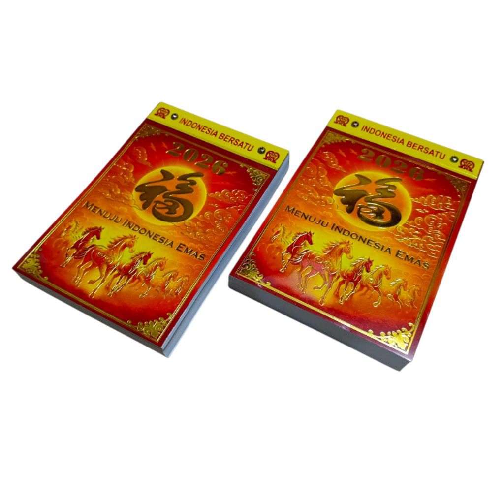 Kalender Harian Sobek Medium AK Menuju Indonesia Emas Tanggalan Harian Tahun 2026 Termurah