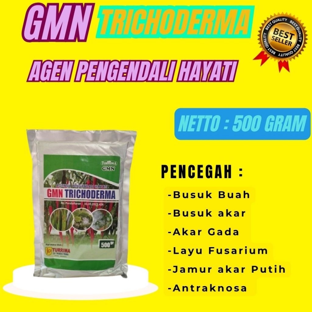 PROMO  Tricoderma Natural Control, Tricoderma Nogan Isi 500gram