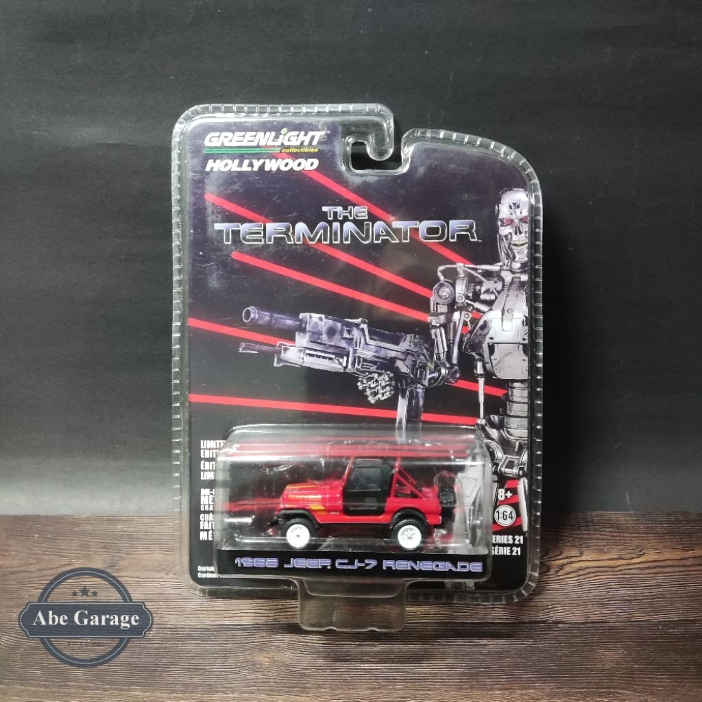 Greenlight Hollywood Movie The Terminator 1983 Jeep CJ7 Renegade