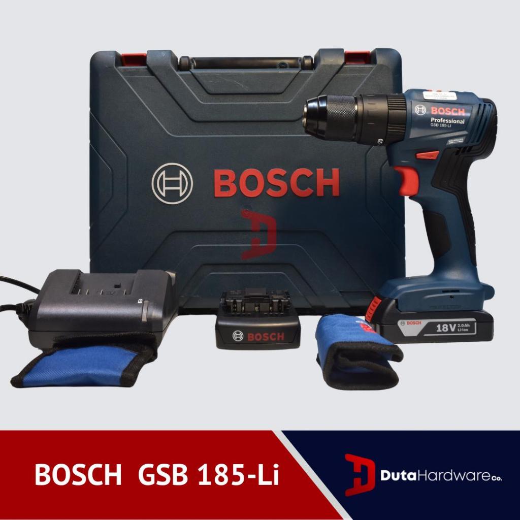 Bosch Brushless Impact Drill 18V GSB 185-LI Battery Bor Batre 1 Battery Torsi