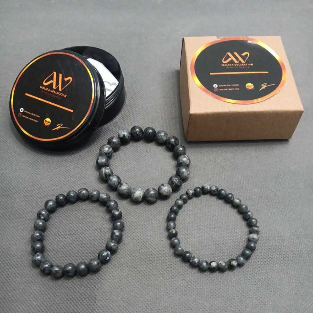 gelang batu alam asli Labrador