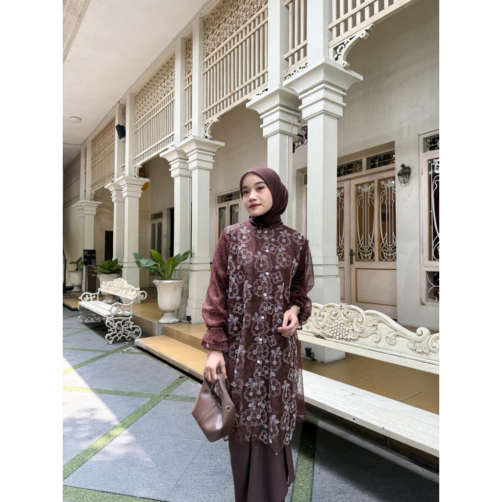 [LOCANA LABEL] ALUNA LACEY TUNIC