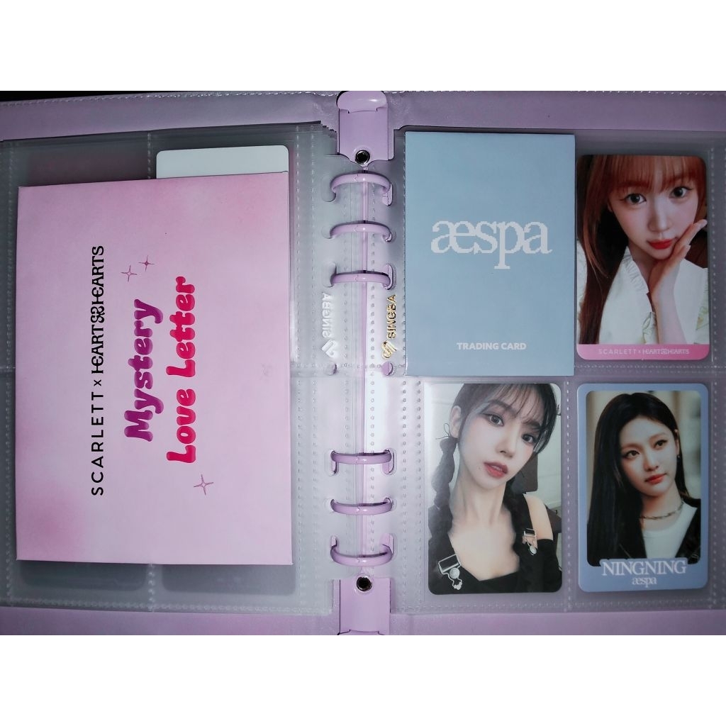 (READY STOCK) PC TC AESPA UNSEALED & PC YEON H2H × SCARLETT