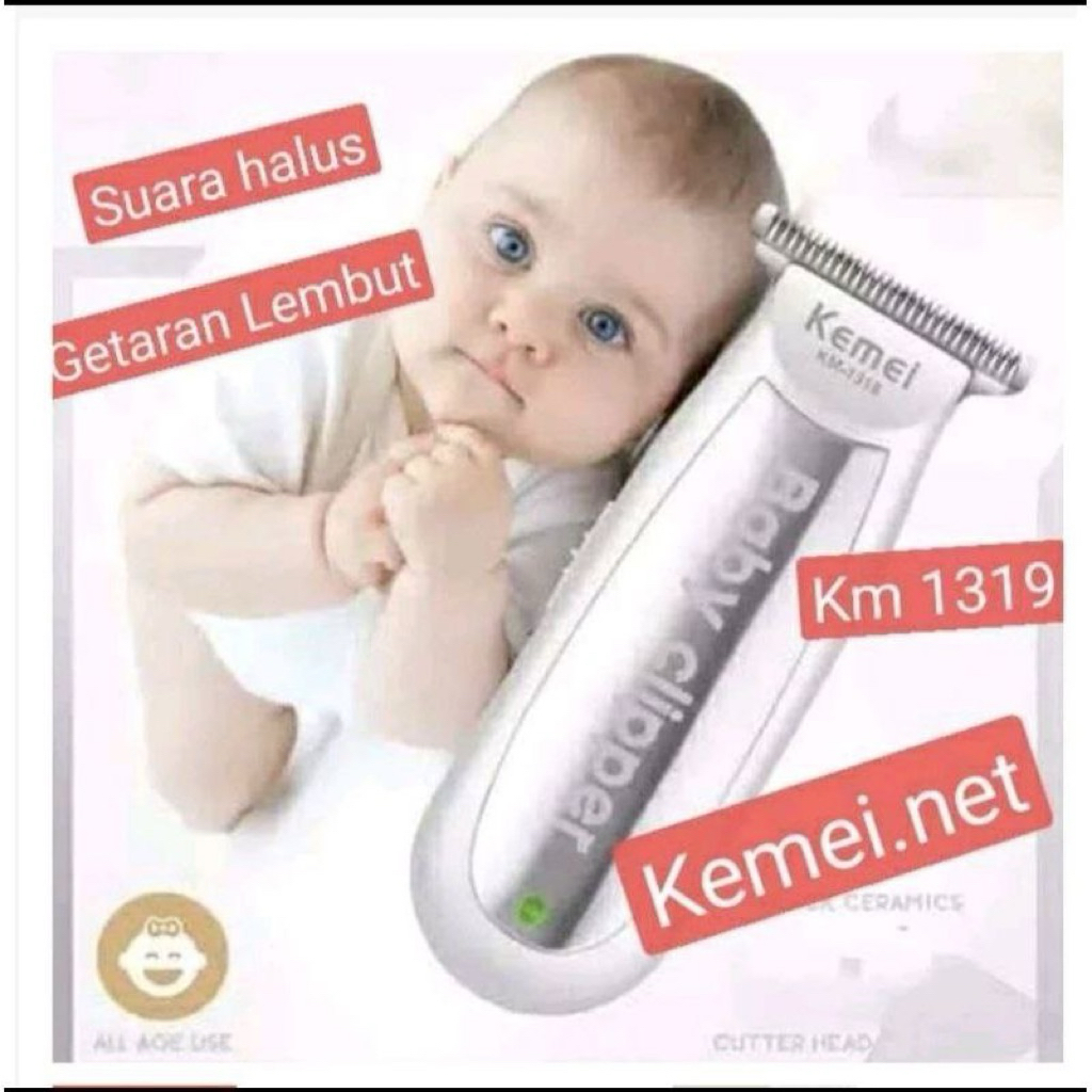 Alat Cukur Rambut Bayi Elektrik/Mesin Cukur Rambut Bayi/Baby Clipper Trendi Fashion