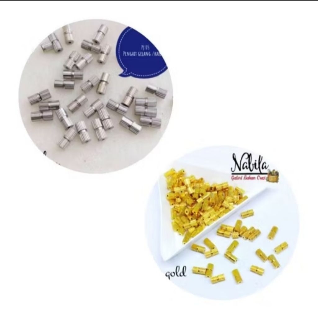 (12pcs) Kait ulir gelang kalung bahan craft kerajinan tangan