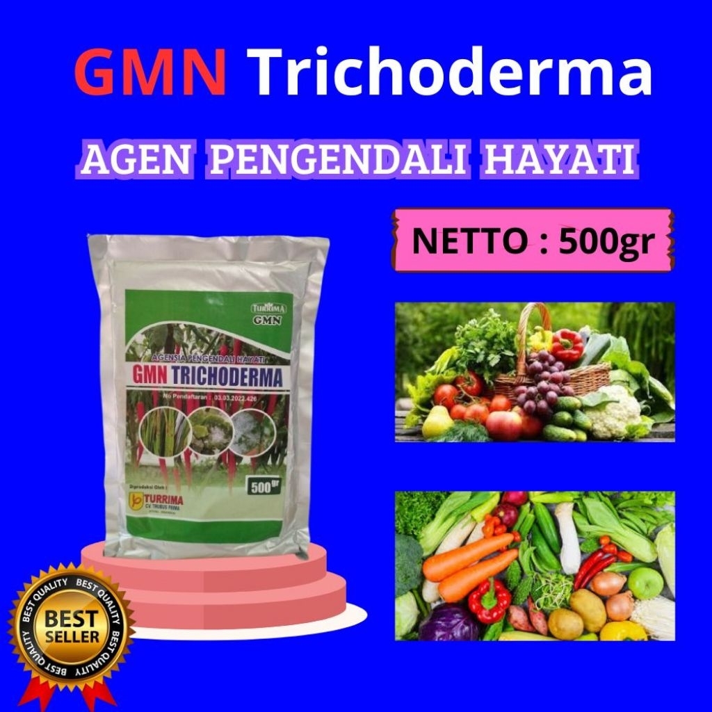 PALING LARIS  Tricoderma Anfush, Tricoderma Asperellum Isi 500gram