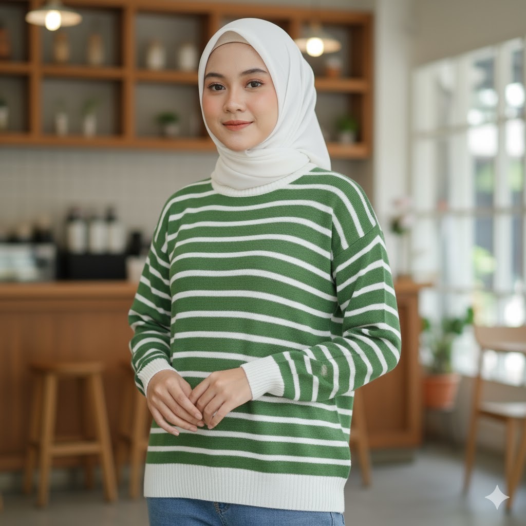 Sweater Rajut Wanita Sweater Rajut Kekinian Atasan Wanita