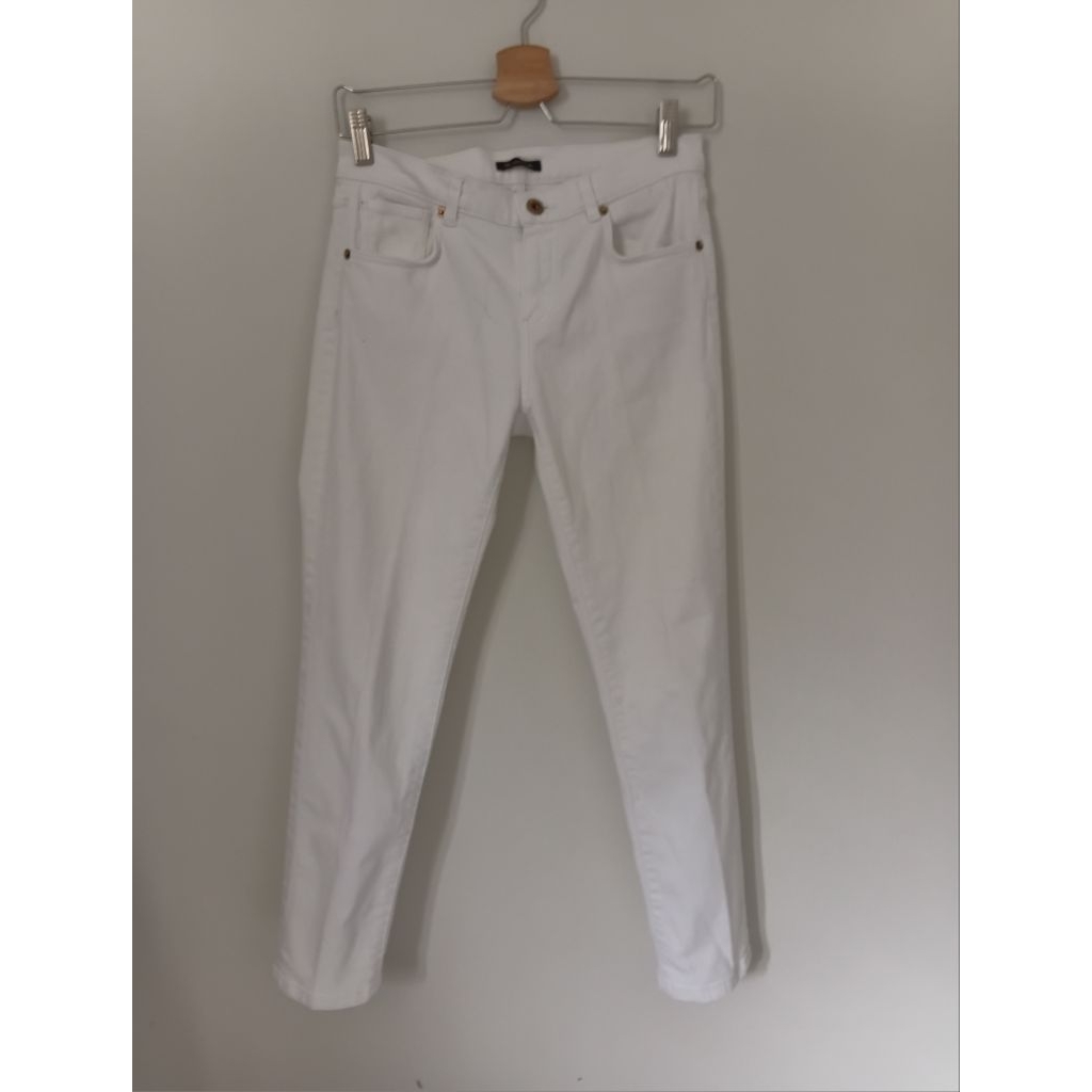 Massimo Dutti Women's WhiteJeans