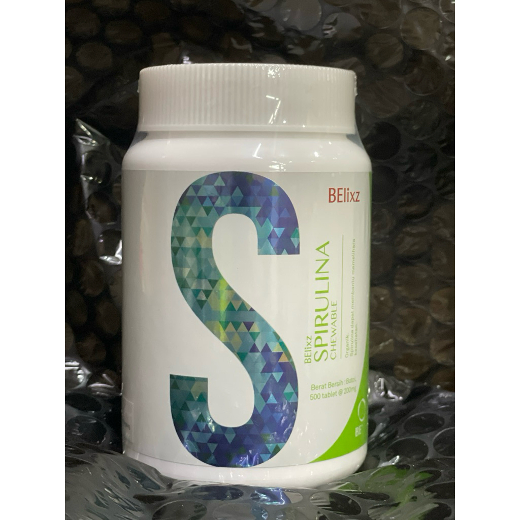 HARGA PROMO spirulina Belixz isi 500tablet dijamin asli