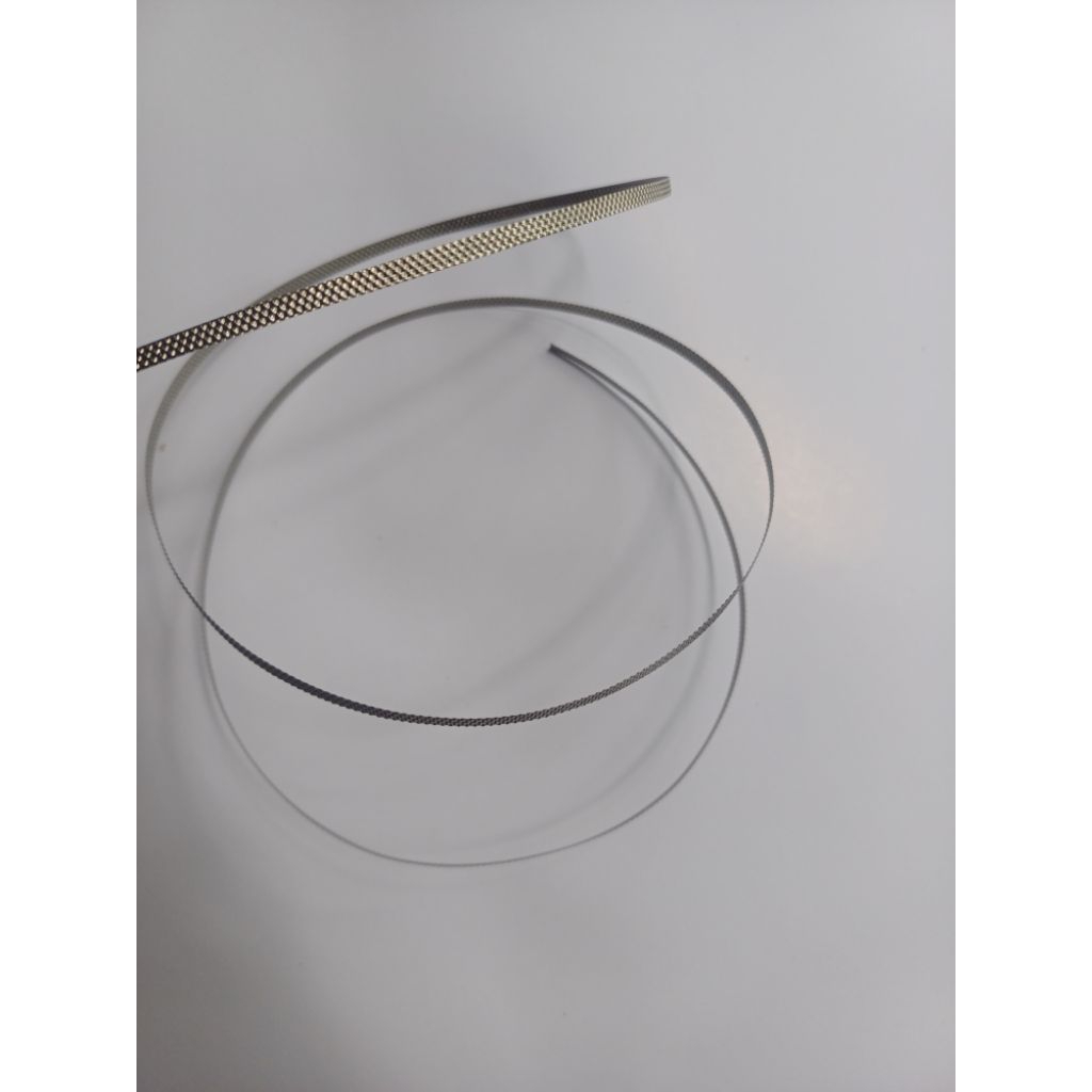 NIKELIN PIPIH MOTIF UKURAN LEBAR 3mm TEBAL 0.12mm Element Pemanas