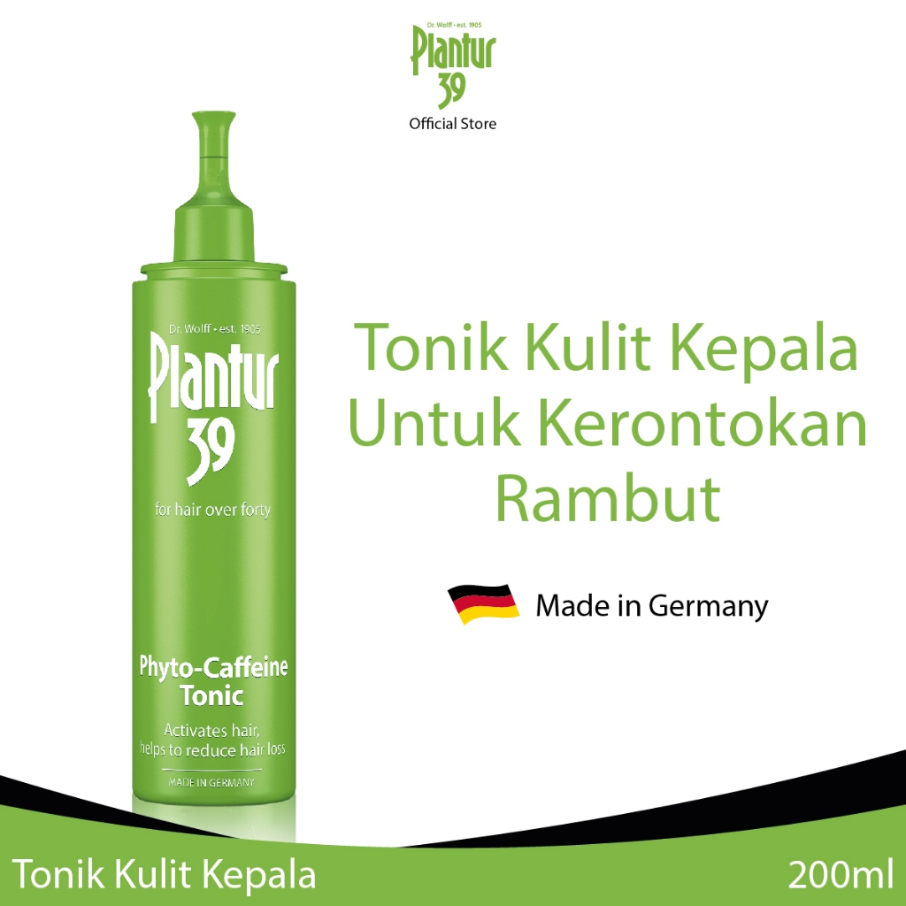 Plantur 39 Tonik Rontok untuk Rambut Tipis & Rapuh pada wanita