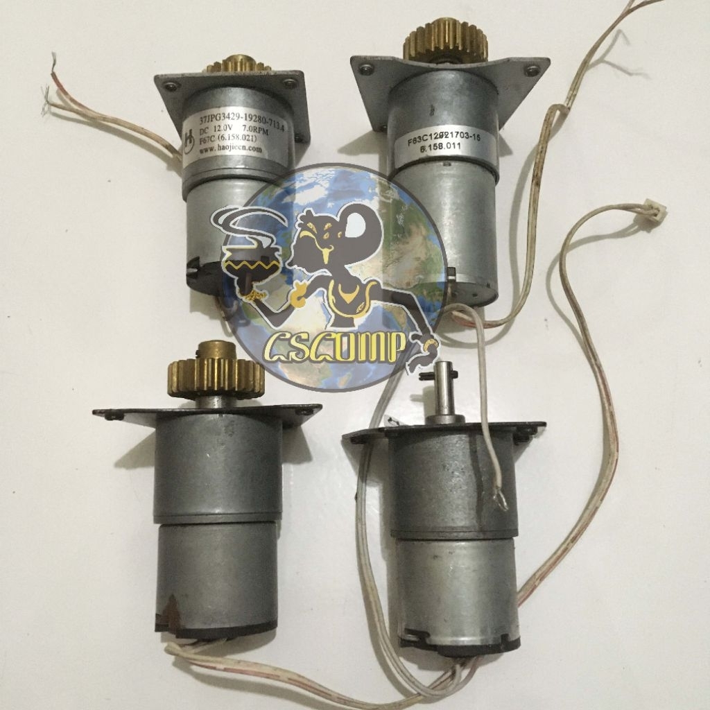 DC Motor Gearbox 12 Volt