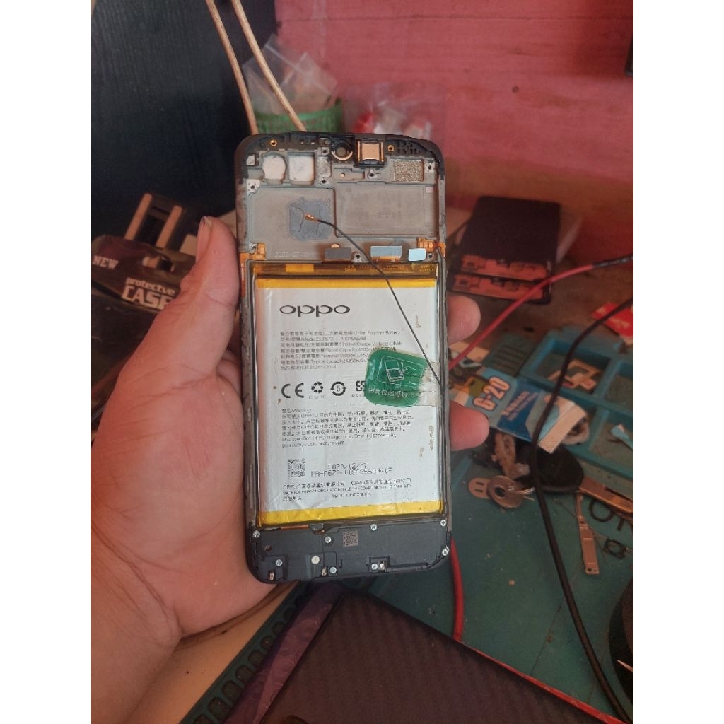 LCD OPPO A12 ORI COPOTAN