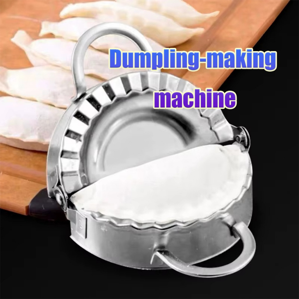 Cetakan Pangsit Pastel Stainless / Cetakan pangsit besar Alat Bulat Silver Dimsum