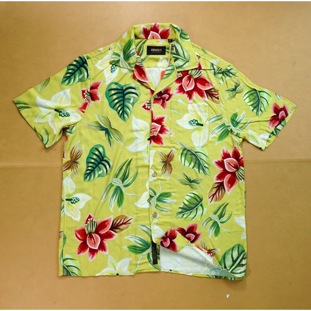 KEMEJA DEUS EX MACHINA 100% ORIGINAL M