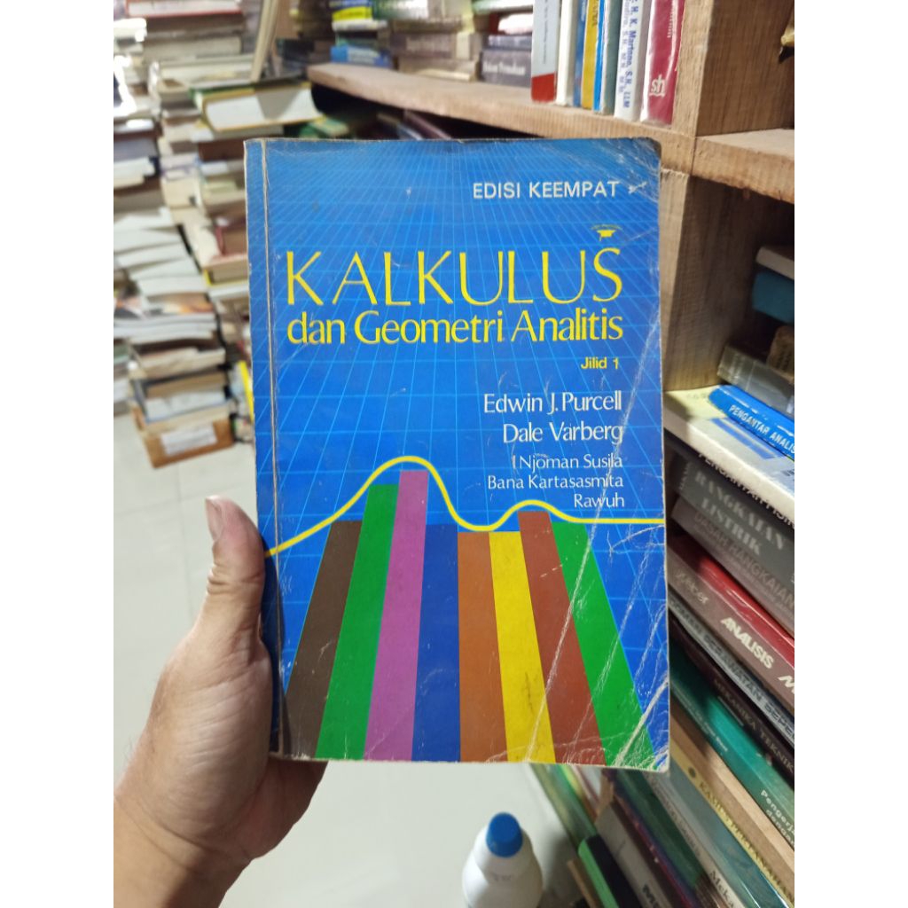 buku original - kalkulus dan geometri analitis jilid 1 edisi ke 4 oleh purcell