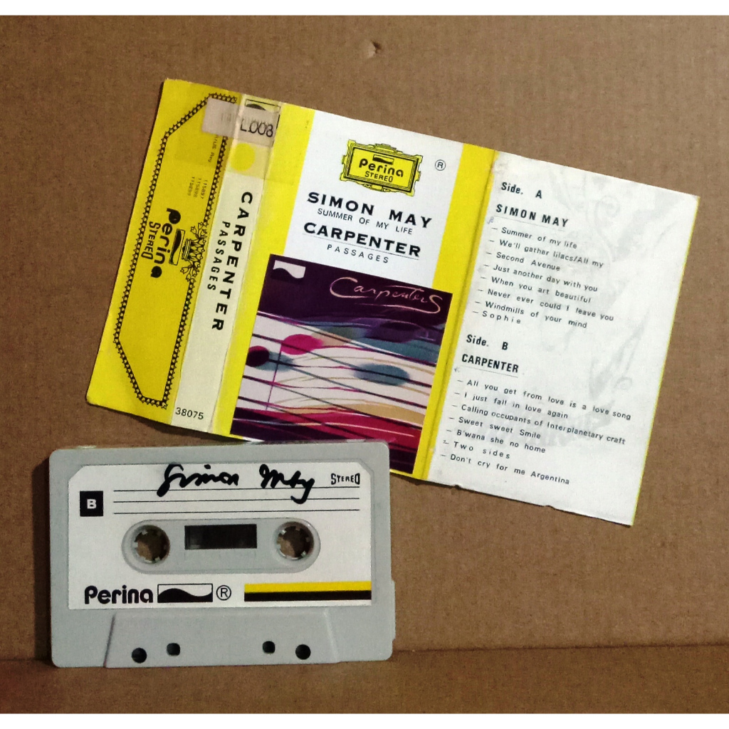 SIMON MAY & CARPENTERS - Kaset