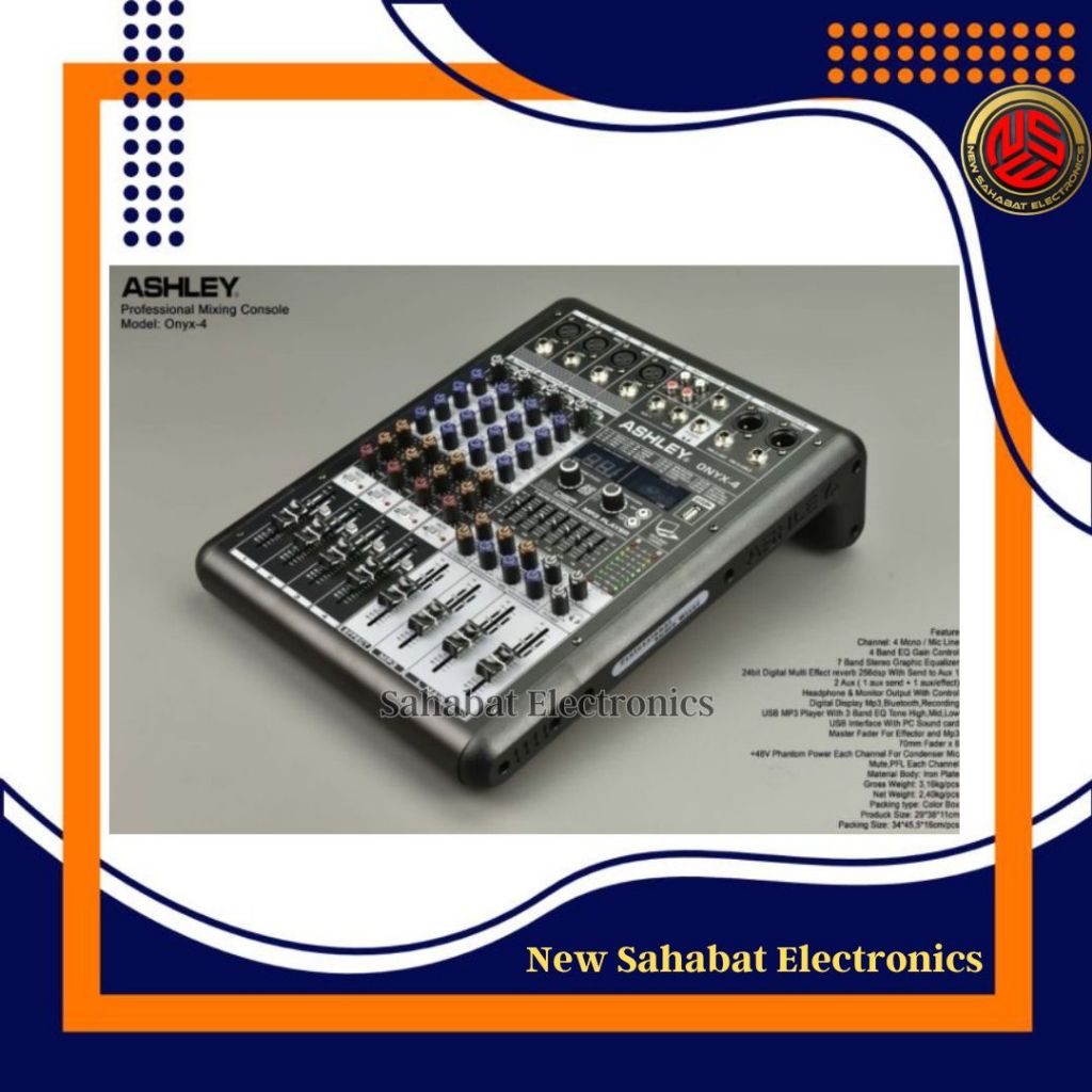 Mixer ASHLEY ONYX 4