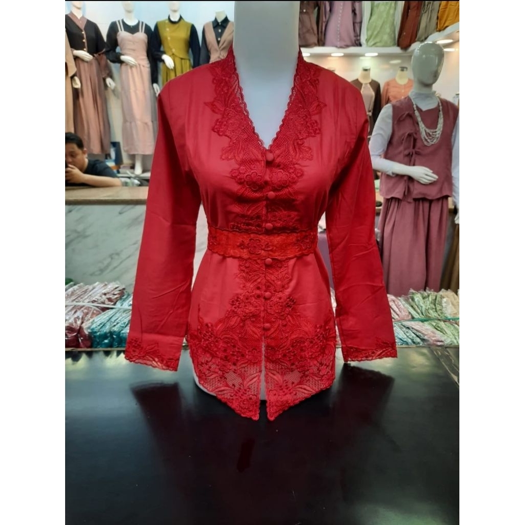 Kebaya Merah Atasan