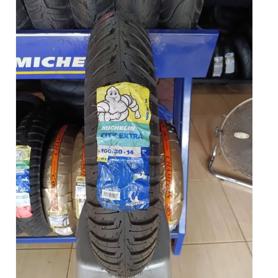 Michelin city extra 100/80-14 tubbles