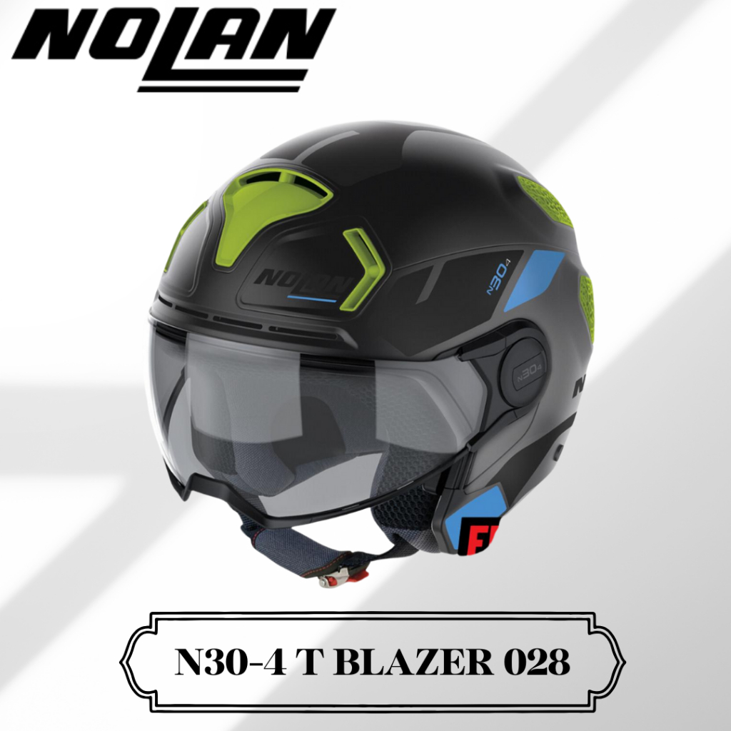 Nolan N30-4 T 028 Blazer Helm Half Face SNI N304
